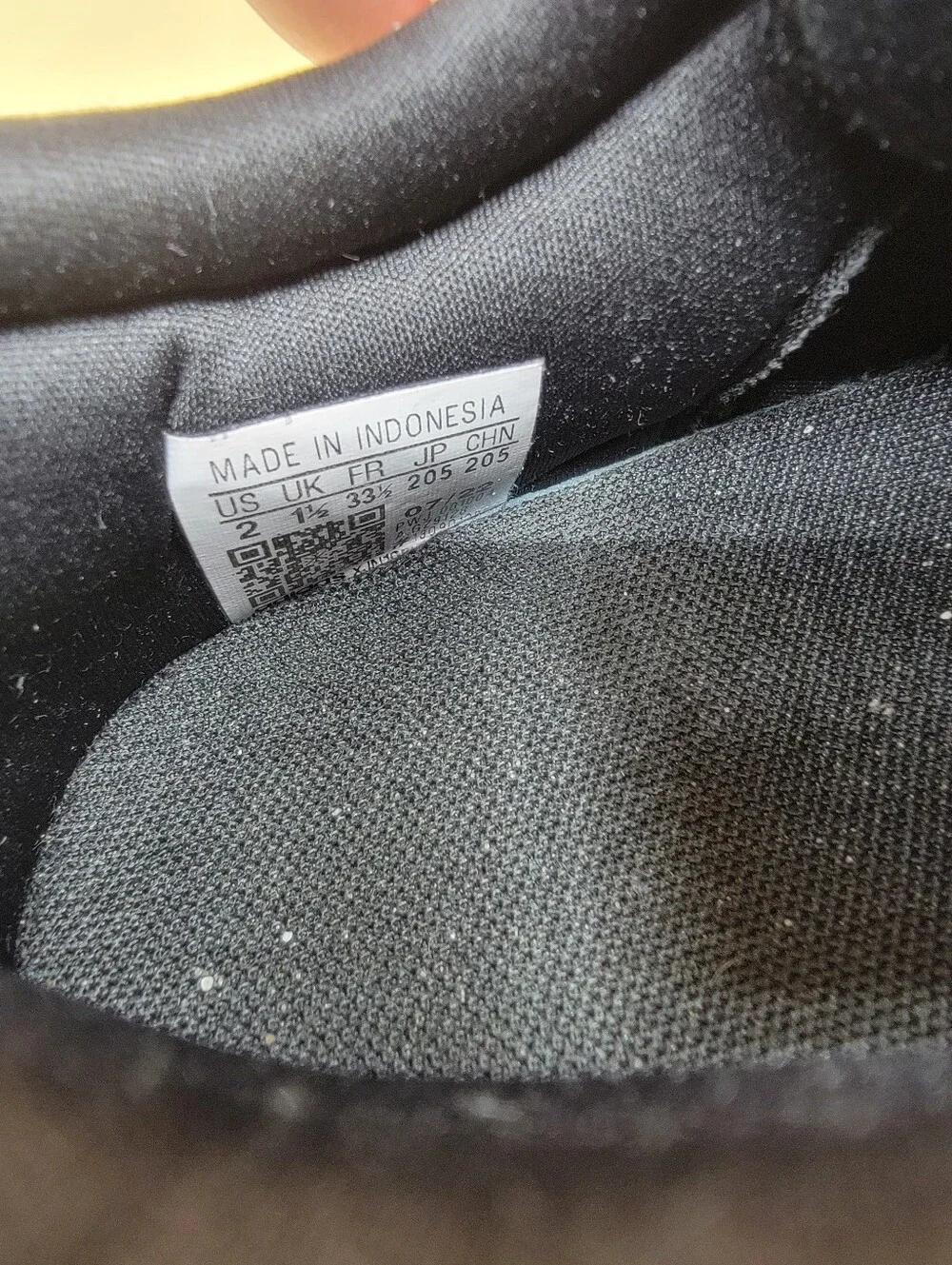 Adidas Racer TR21 Little Kids Shoes Size 2C Black Boys Girls Slip-On Running